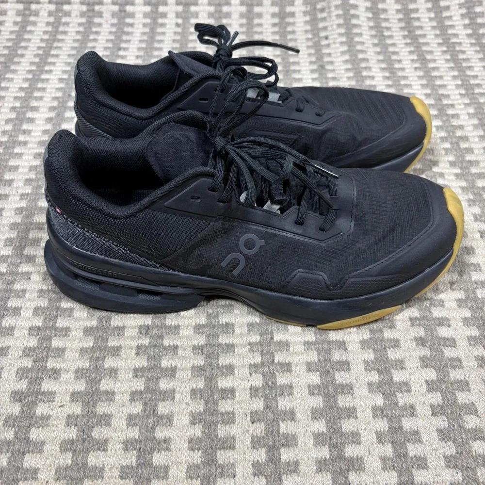 On Cloudpulse Mens Training Shoes Black Gum 3WF30190080 Low Top Sneakers US W9.5
